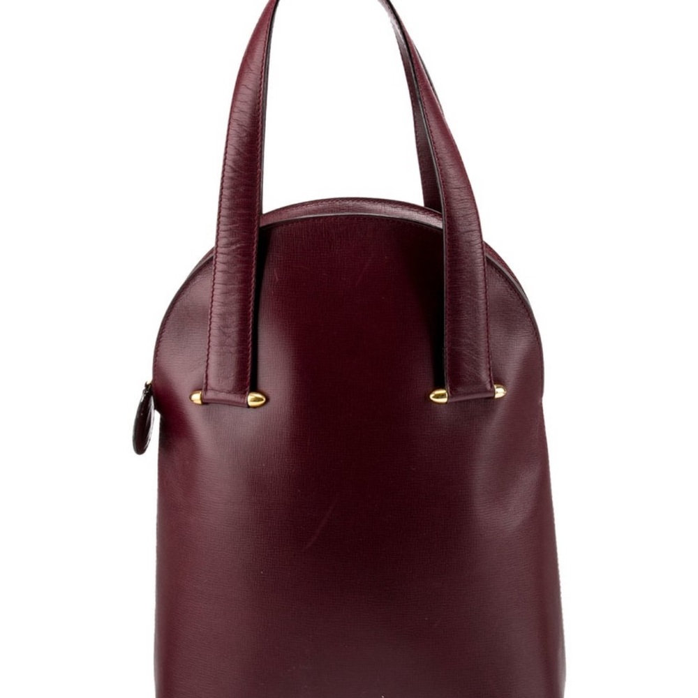 Cartier Vintage Burgundy Leather Purse | EUC